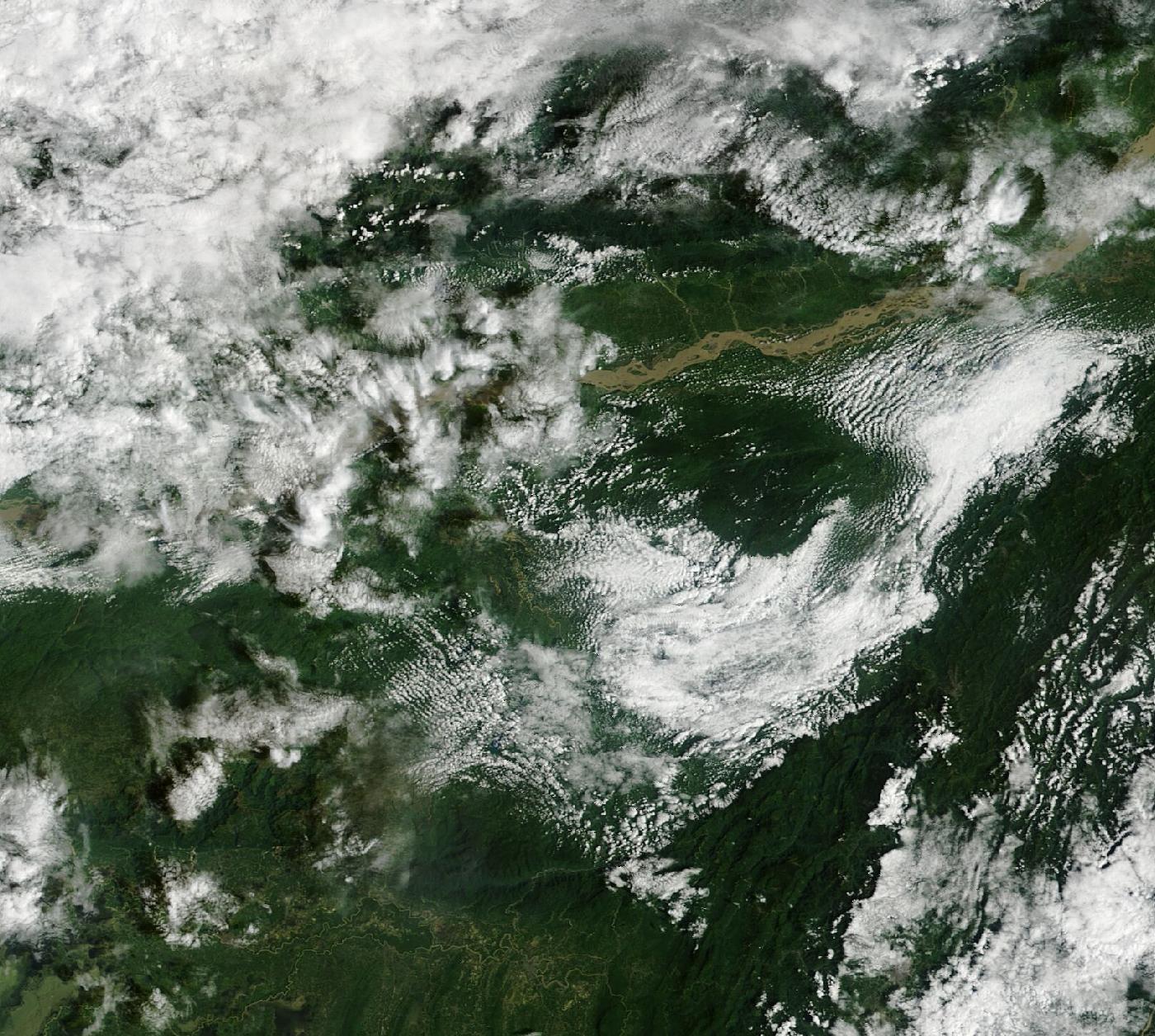 True colour satellite view of the region, 2026-09-21