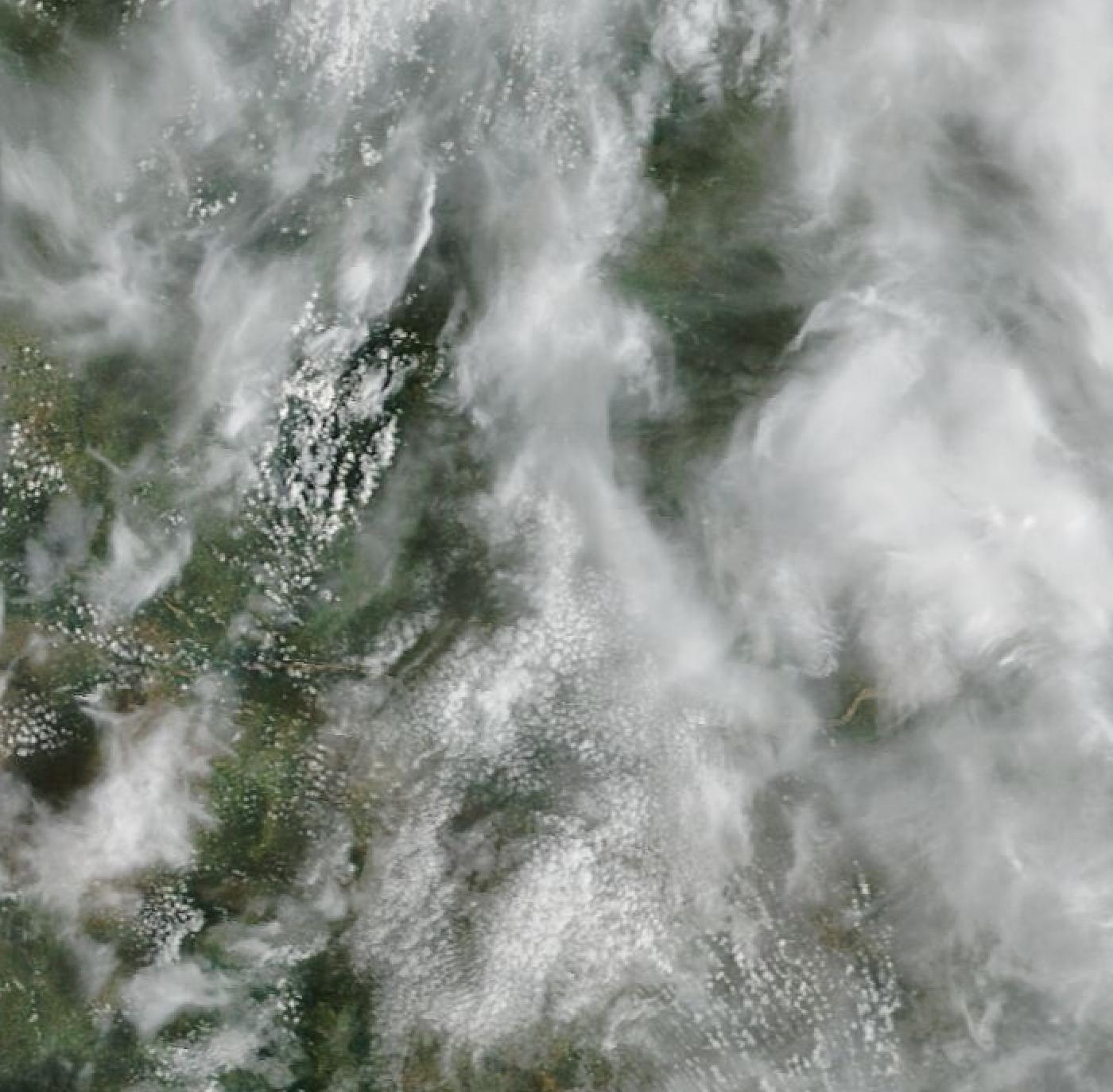 True colour satellite view of the region, 2026-10-20