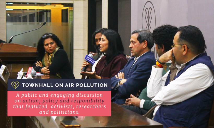 Country With A Mask – A Townhall On Air Pollution