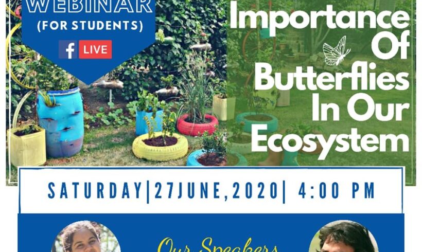 Webinar on Butterfly Gardening with Vivekanand School