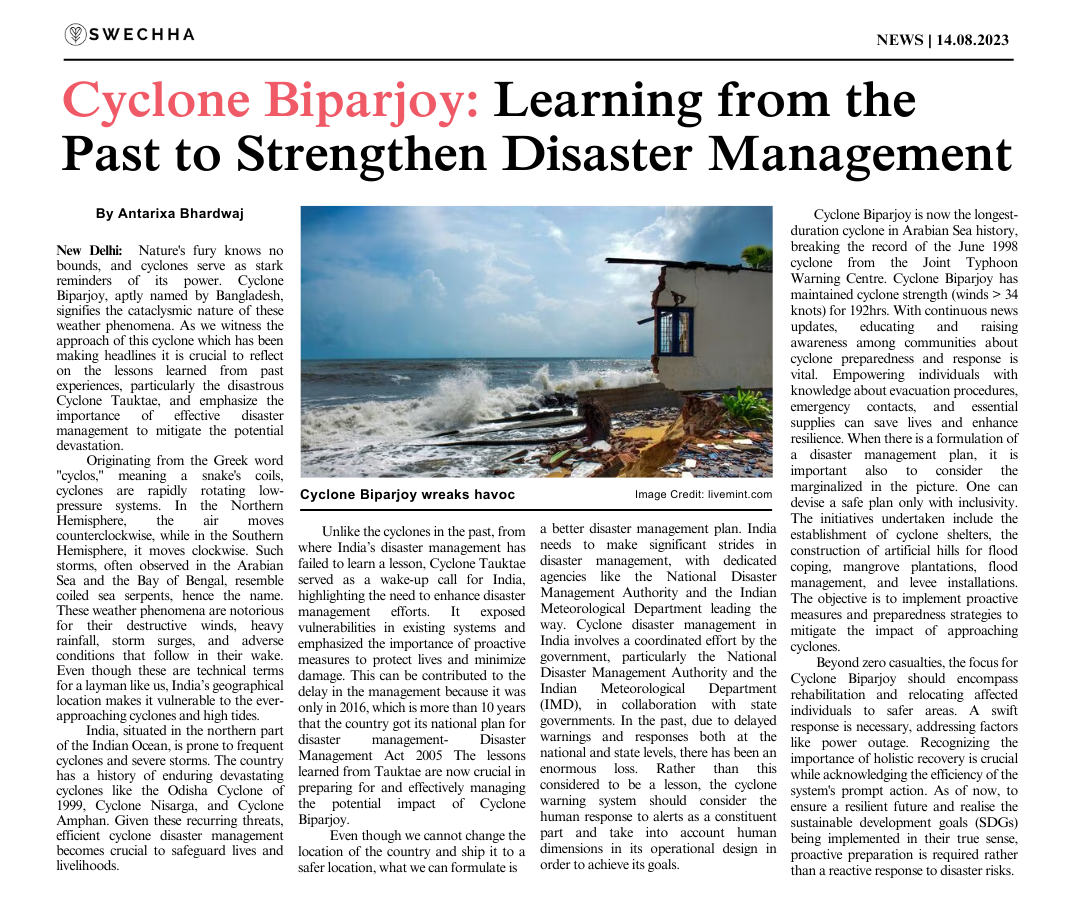 Learning “lessons learned” from past disasters
